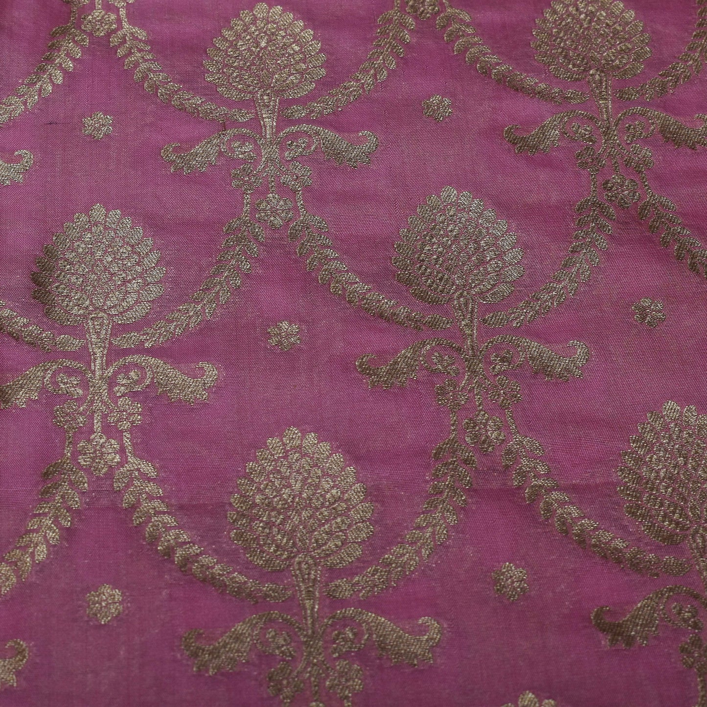 Pink Color Brocade Fabric