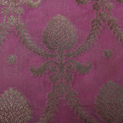 Pink Color Brocade Fabric