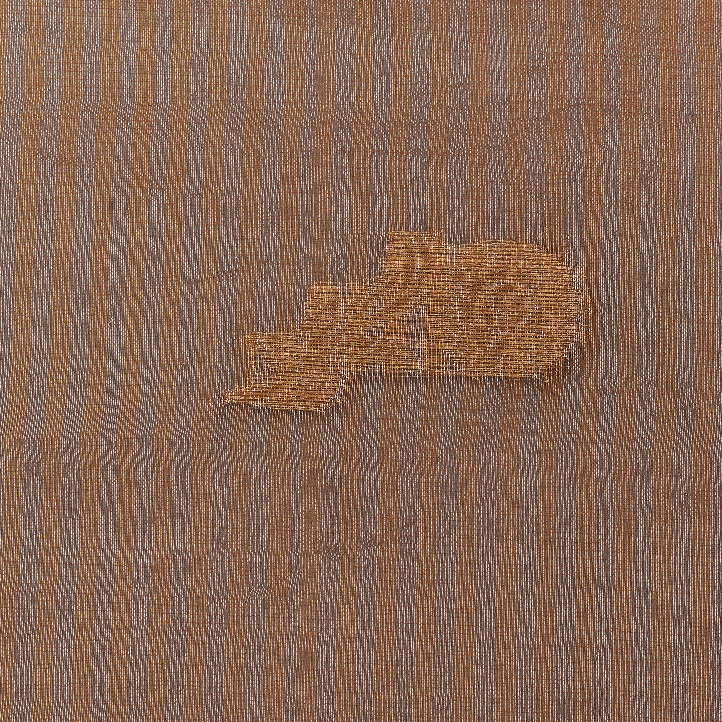 Peach Color Organza Tissue Booti Fabric