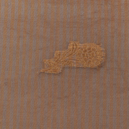 Peach Color Organza Tissue Booti Fabric