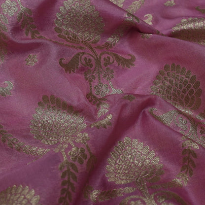 Pink Color Brocade Fabric