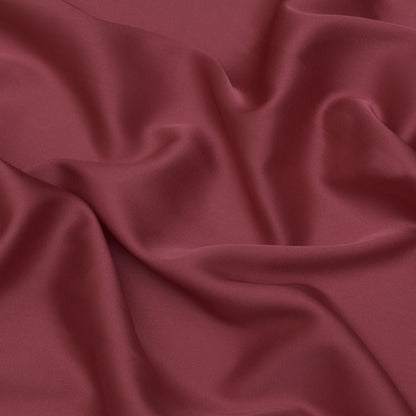 Brick Pink Color Armani Satin Fabric