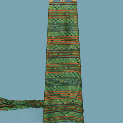 Multi Color Modal Satin Print Fabric