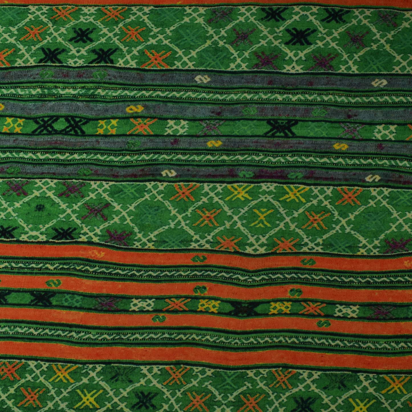 Multi Color Modal Satin Print Fabric