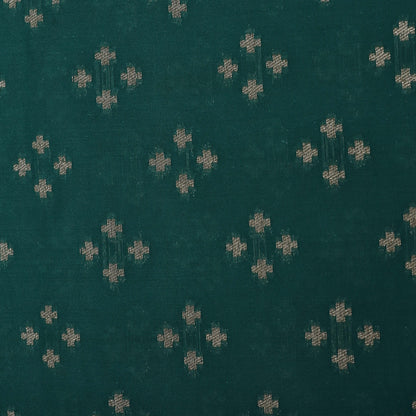 Rama Green Color Brocade Fabric