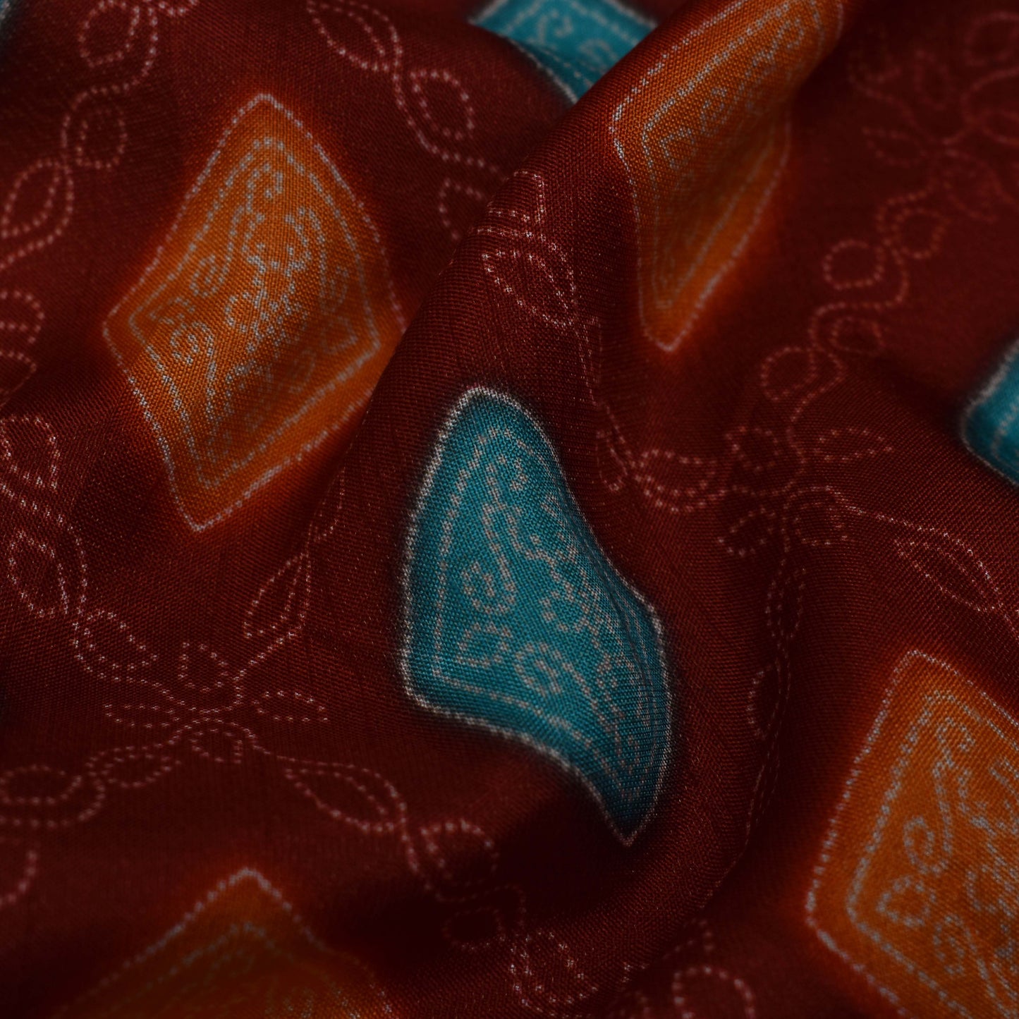 Dola Silk Print Fabric