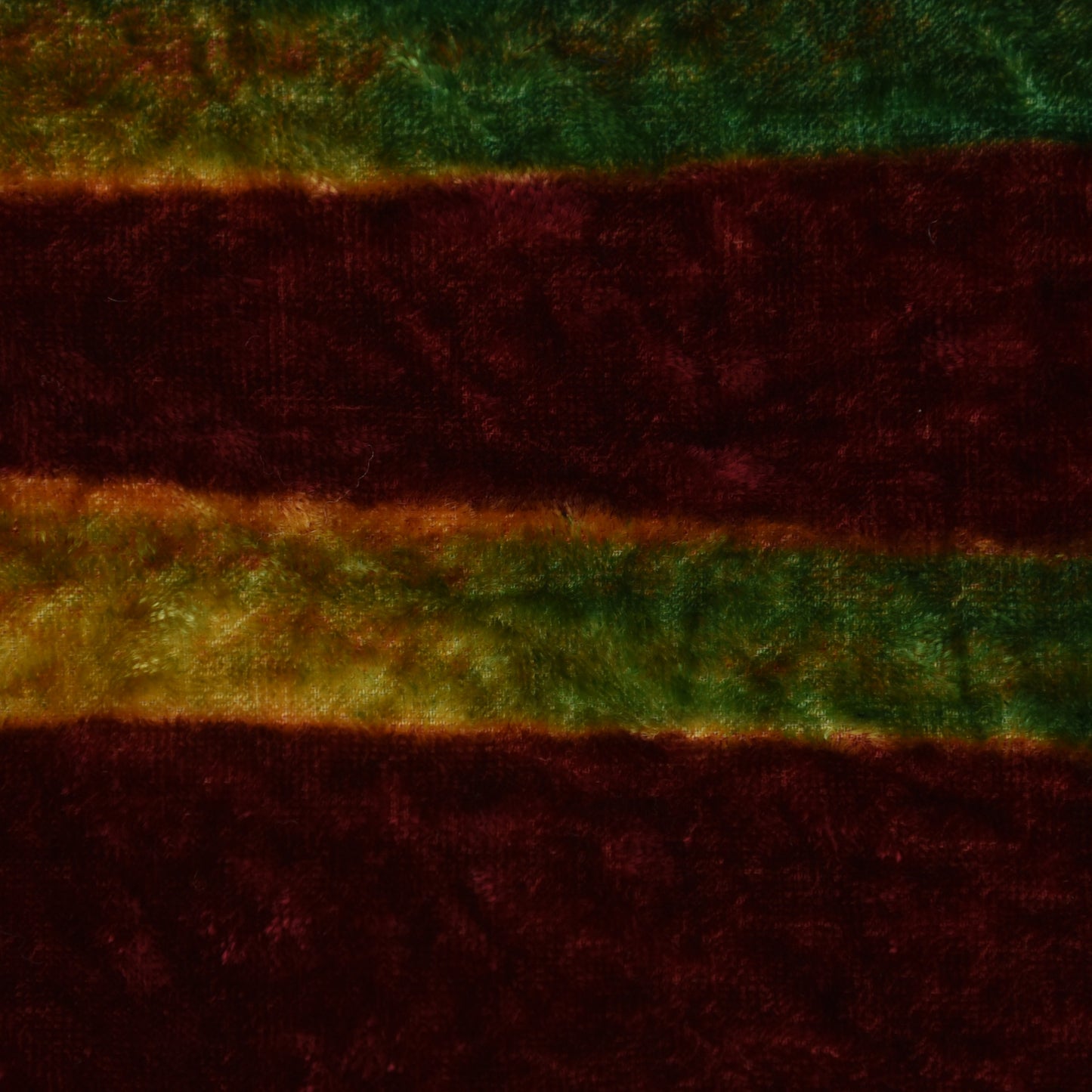 Multicolor Pure Silk Velvet Print Fabric