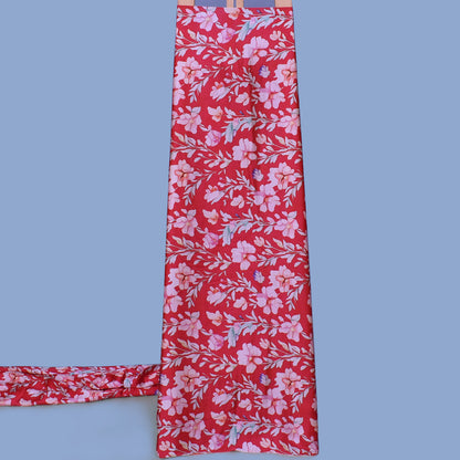 Multi Color Modal Satin Print Fabric