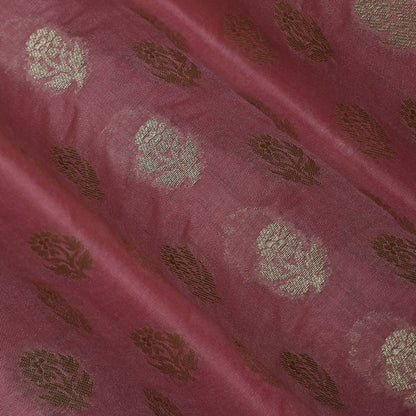 Pink Color Brocade Fabric