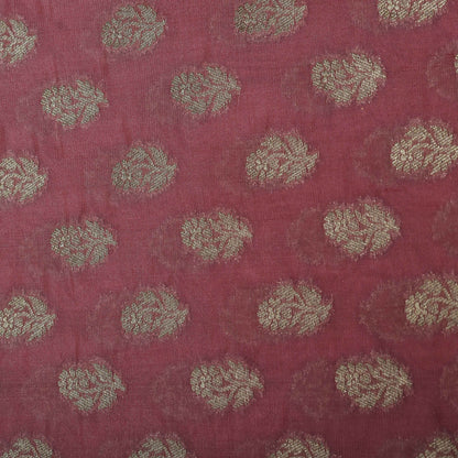 Pink Color Brocade Fabric