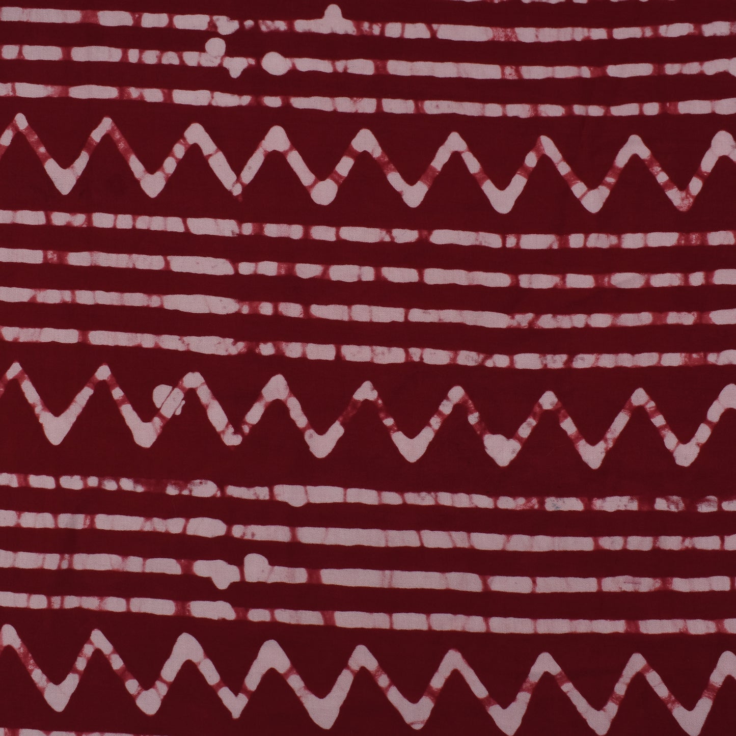 Maroon Color Modal Satin Print Fabric