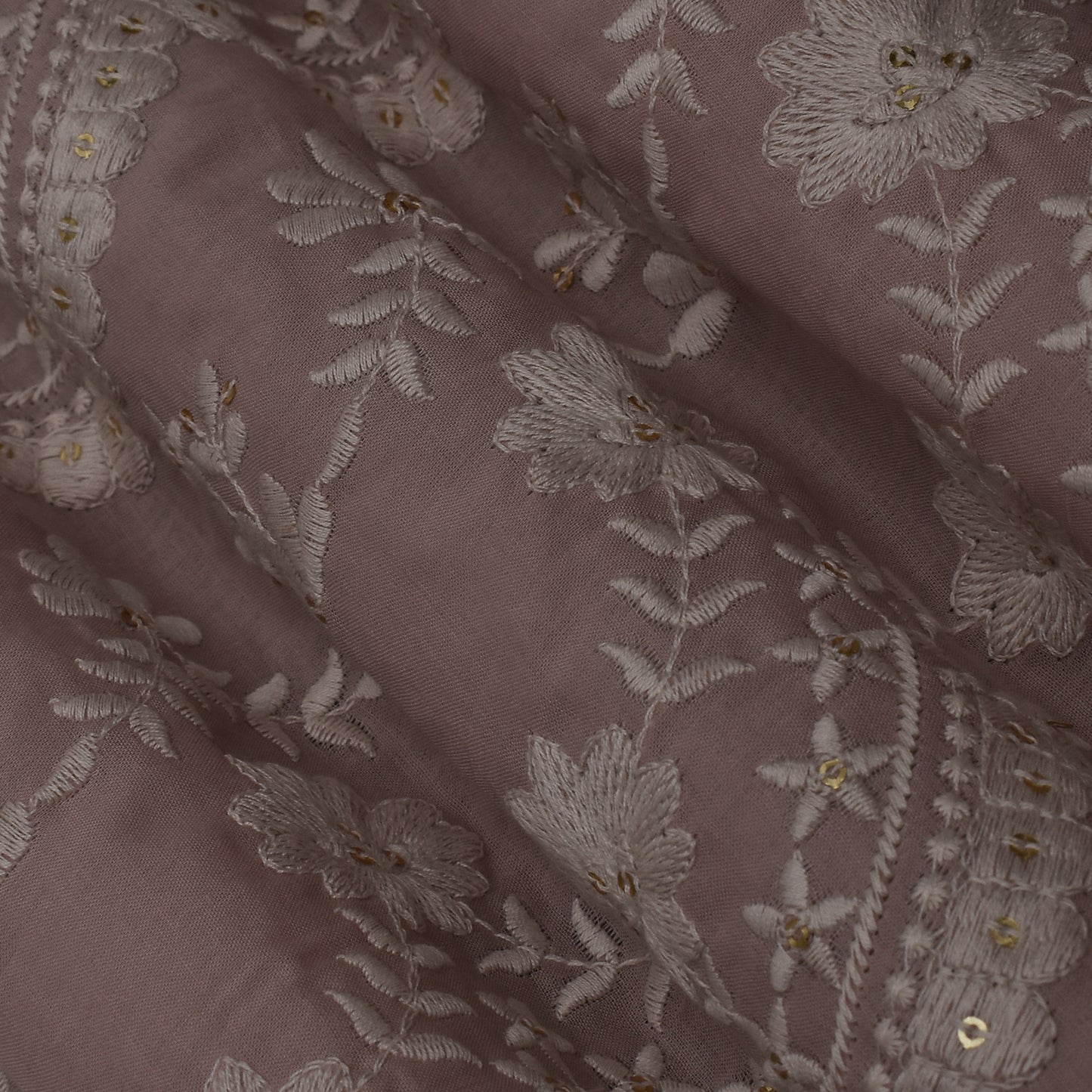 Colored Color Cotton Plazo Embroidery Fabric