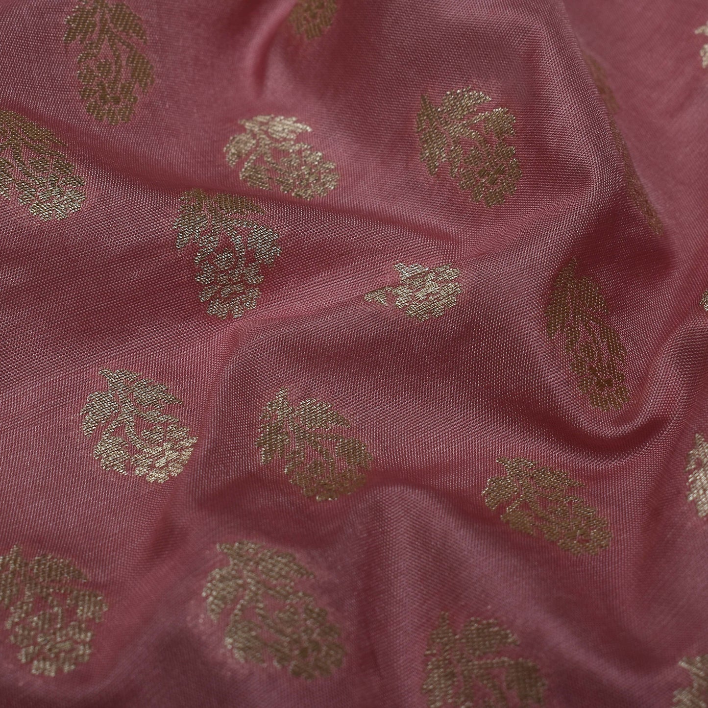 Pink Color Brocade Fabric