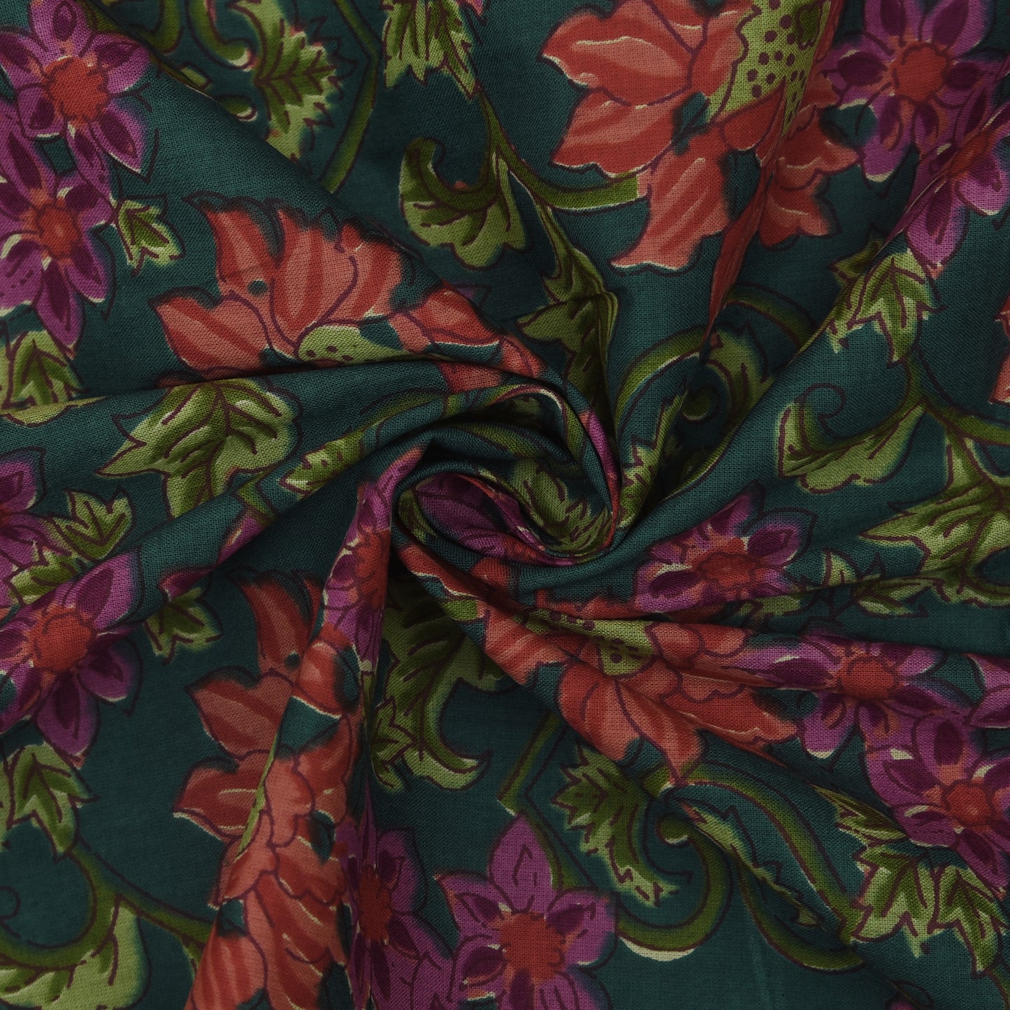 Floral Cotton Print Fabric