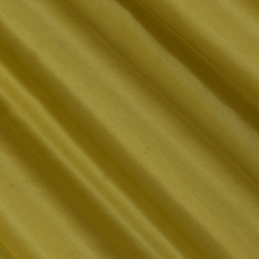 Butter Yellow Color Tissue Plain Fabric