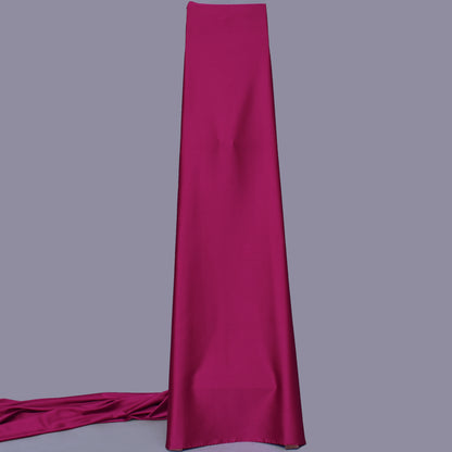 Hot Pink Color Armani Satin Fabric