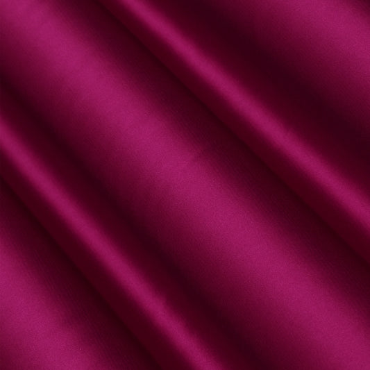 Hot Pink Color Armani Satin Fabric