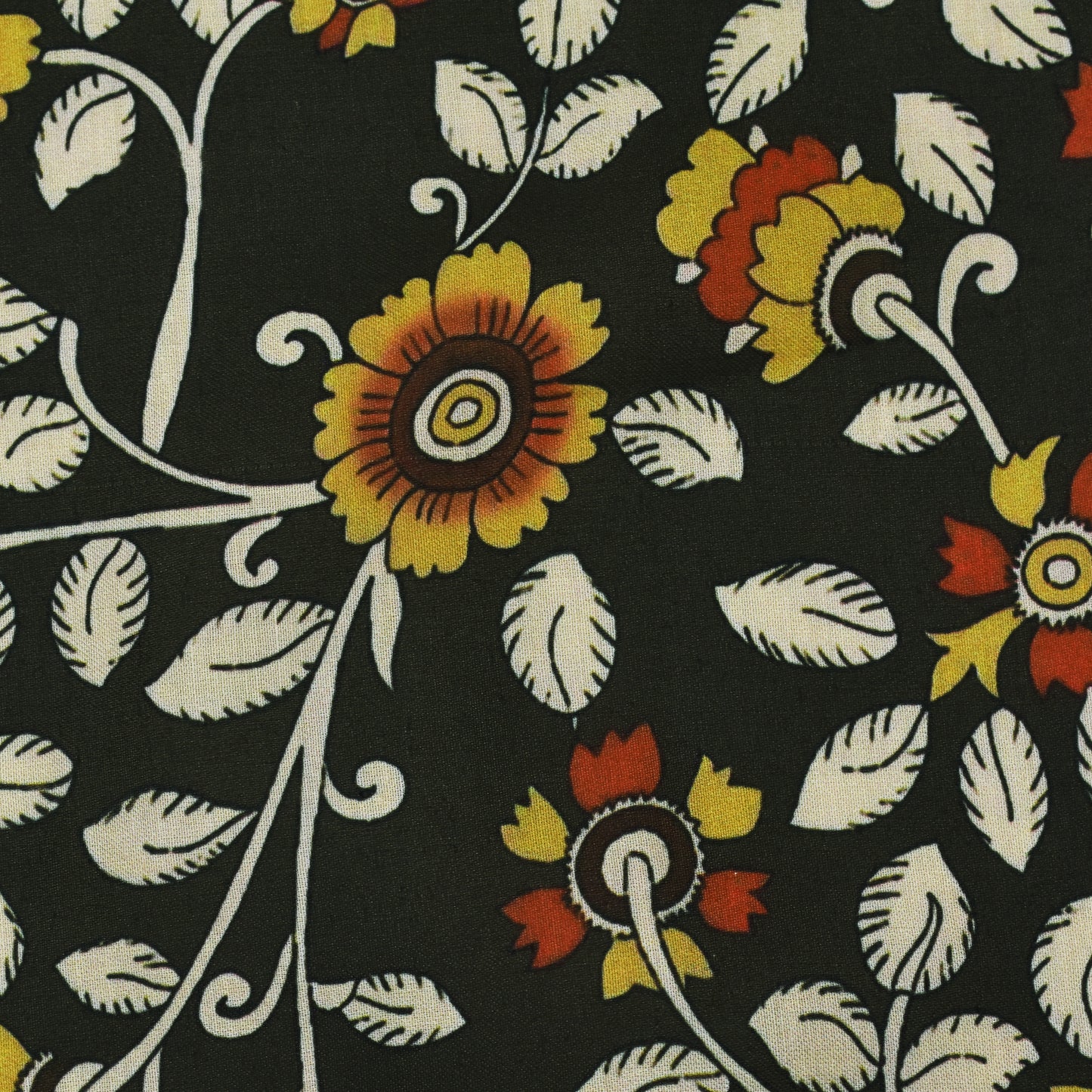 Multi Color Modal Satin Print Fabric