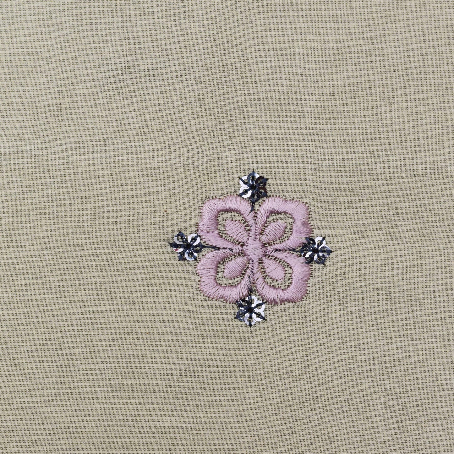 Off White Color Kora Cotton Booti Fabric