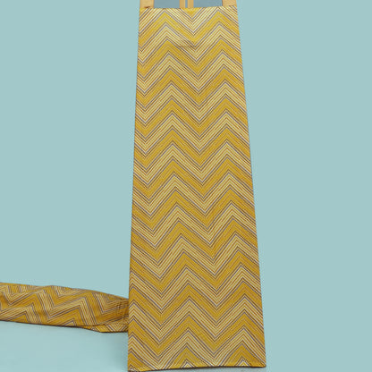 Polka Dot Zig Zag Cotton Print Fabric