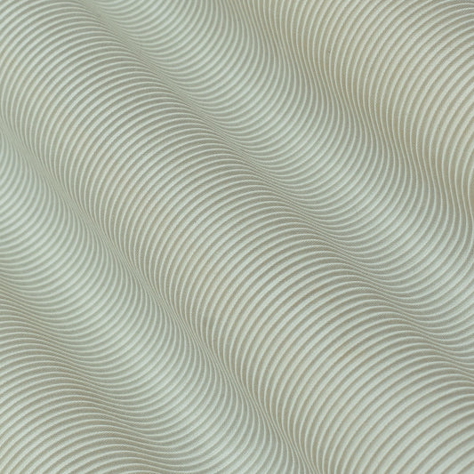 Cream Color Crush Satin Fabric