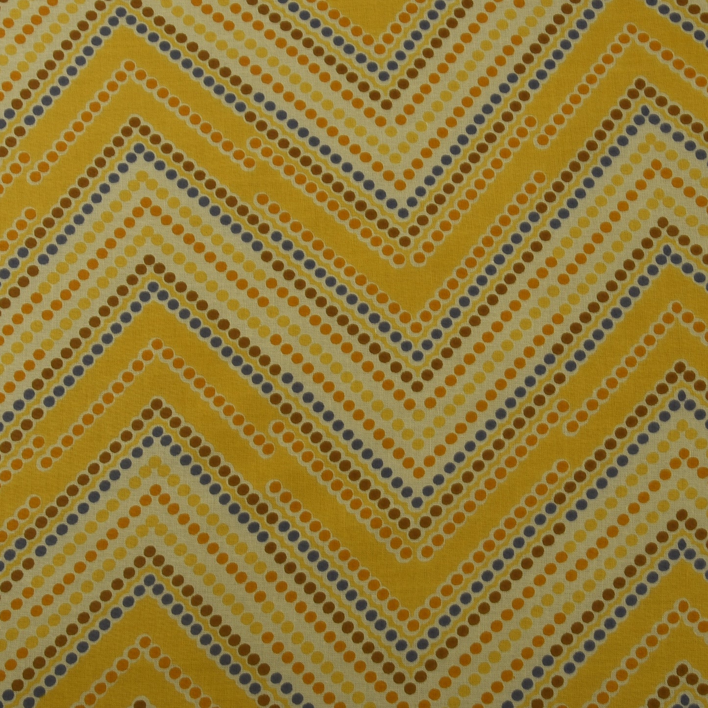 Polka Dot Zig Zag Cotton Print Fabric