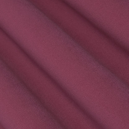 Mulberry Pink Solid Color Banana Crepe Fabric