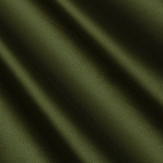 Army Green Color Armani Satin Fabric