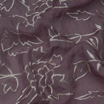 Move Color Organza Embroidery Fabric