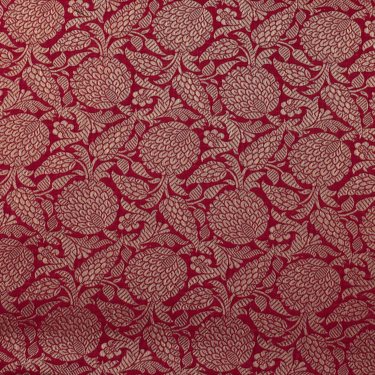 Pink Color Katan Meena Brocade Fabric