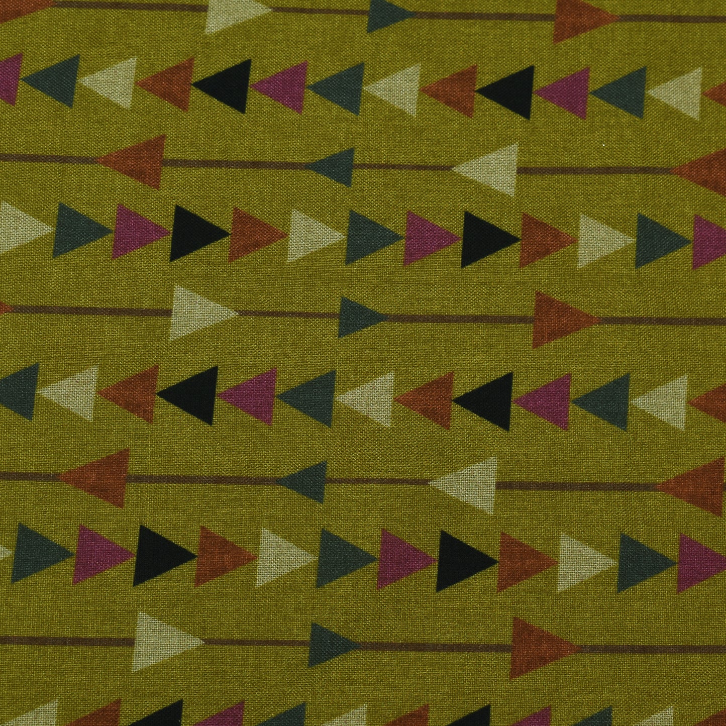 Multi Color Slub Tussar Print Fabric