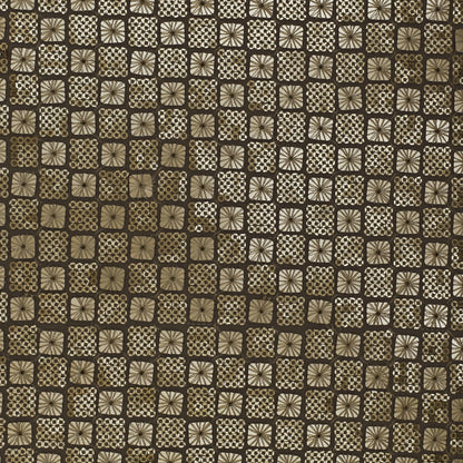 Cream Color Georgette Embroidery Fabric