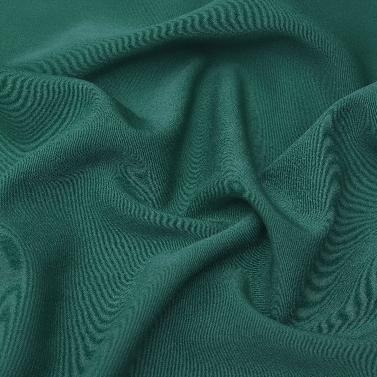 Rama Green Solid Color Banana Crepe Fabric