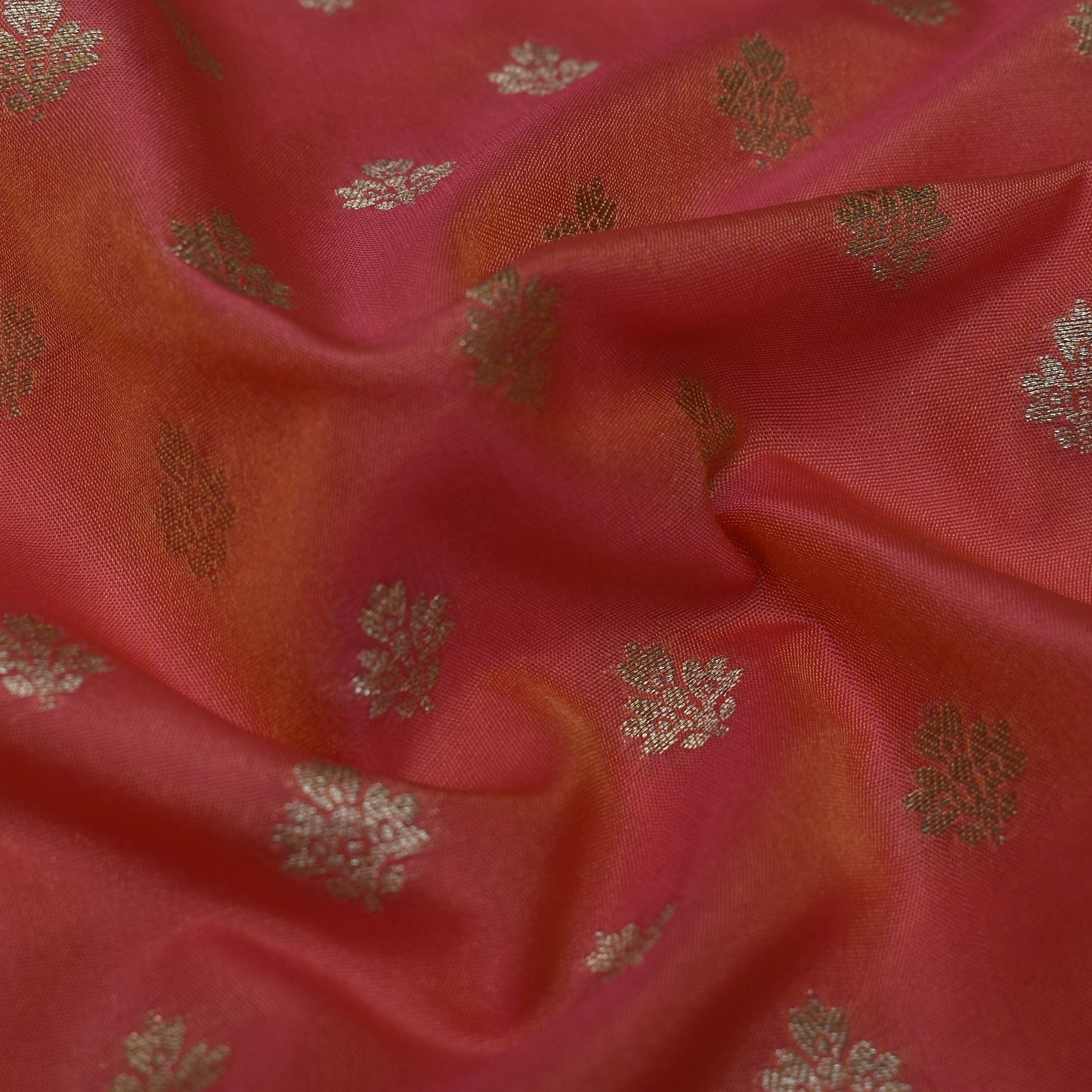 Pink Color Brocade Fabric