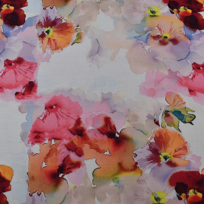 Colored Cotton Print Fabric