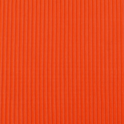 Orange Color Crush Satin Lycra Fabric