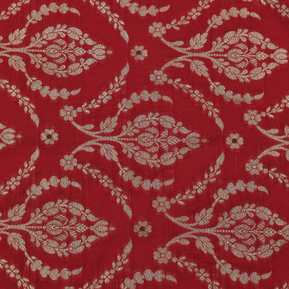 Magenta Color Brocade Fabric