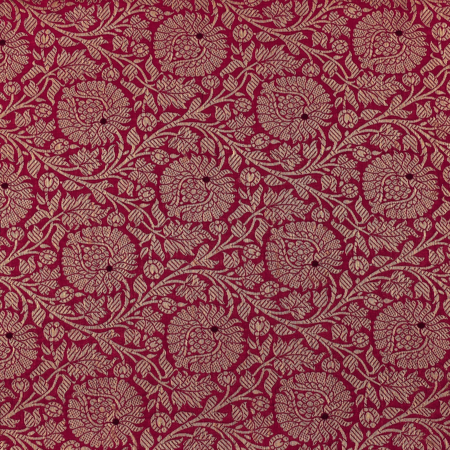 Pink Color Katan Meena Brocade Fabric