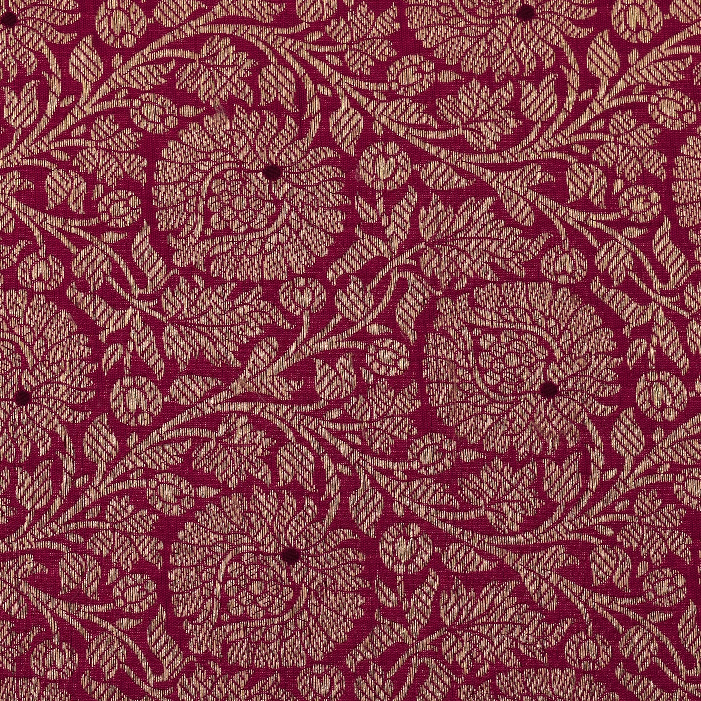 Pink Color Katan Meena Brocade Fabric