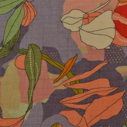 Multi Color Crepe Print Fabric (Cut Pieces 3Mtr)