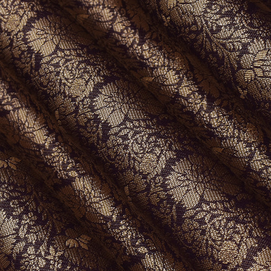 Purple Color Dola Jaquard Fabric