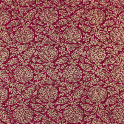 Rani Color Katan Meena Brocade Fabric