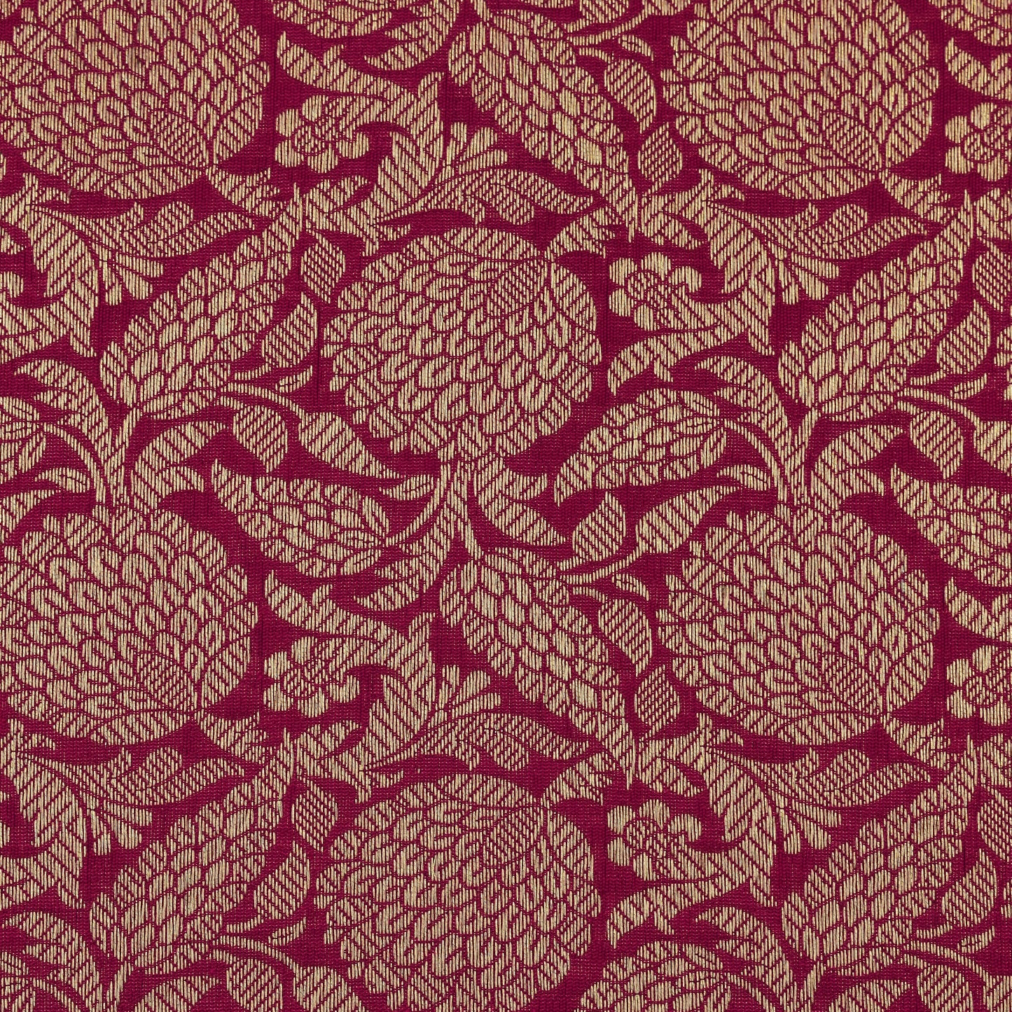 Rani Color Katan Meena Brocade Fabric