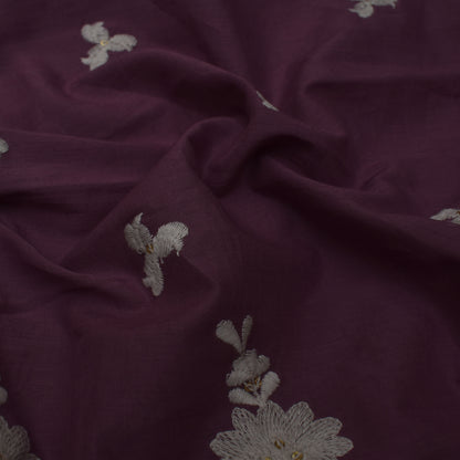 Colored Color Cotton Embroidery Fabric