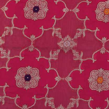 Rani Color Katan Meena Brocade Fabric