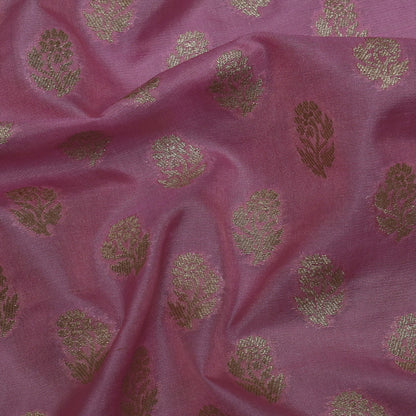 Pink Color Brocade Fabric