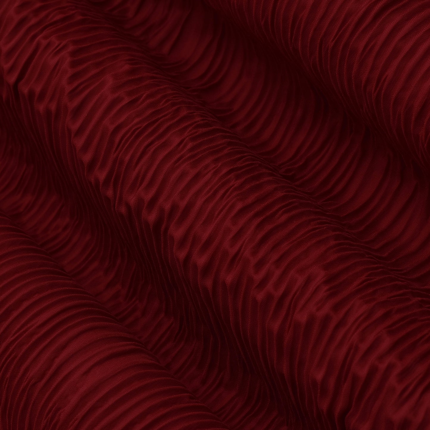 Maroon Color Crush Satin Fabric