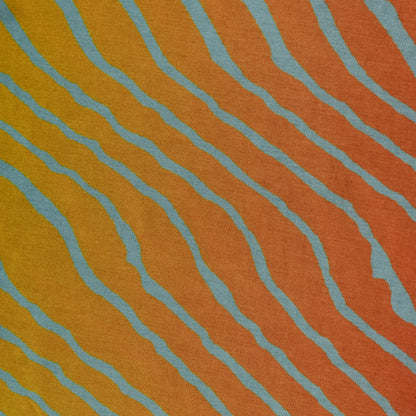 Shaded Slub Tussar Print Fabric