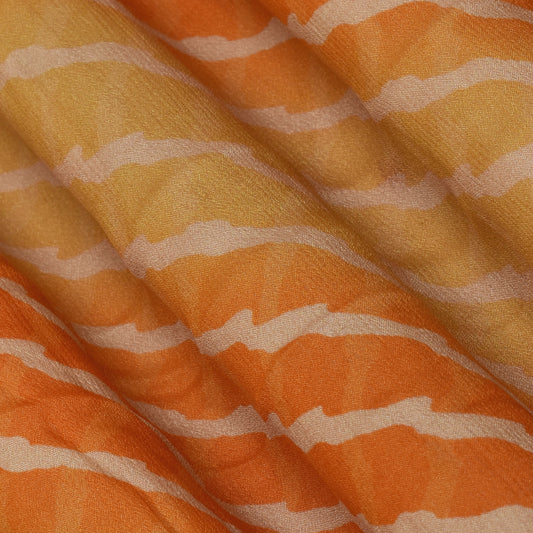 Multicolor Chinon Print Fabric
