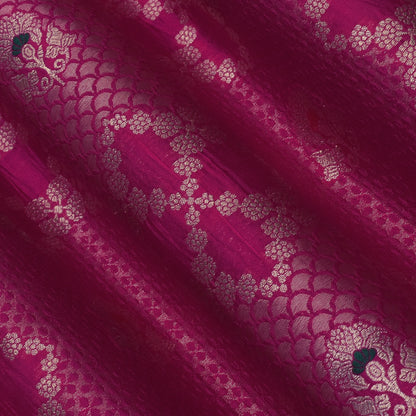 Rani Color Katan Meena Brocade Fabric